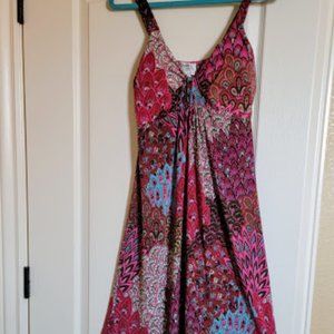 Raindrops by Papillon Soft Cool Maxi Dress Sz L